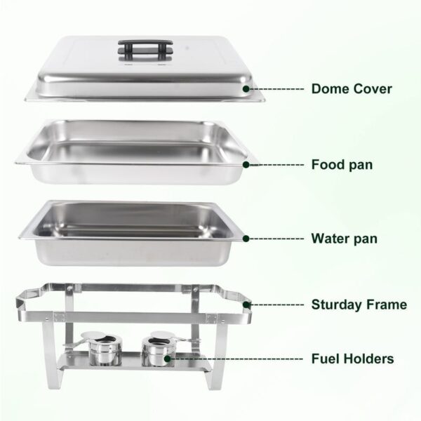 Olympian Chaffing Dish Set - Image 3